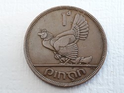 Írország 1 Penny 1946 érme - Ír 1 Penny 1946, Tyúk Csibékkel külföldi pénzérme
