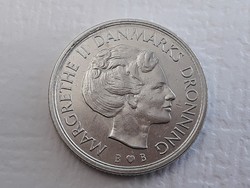 Denmark 1 krone 1979 coin - Danish 1 krone 1979 ii. Foreign coin of Queen Margaret