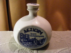 Agricum alföldi porcelán palack