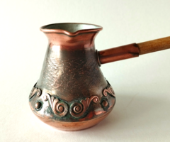 Old master-marked red copper vessel