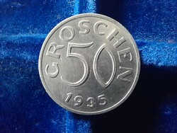 Ausztria 50 groschen 1935  . POSTA VAN !