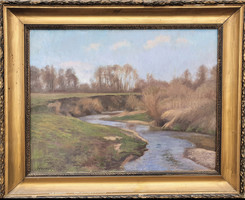 Bánovszky Miklós (1895-1995): Szentendrei patak