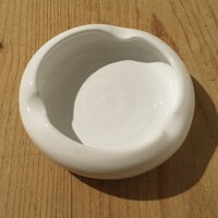 White ashtray