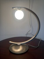 36 cm asztali modern design króm lámpa eladó