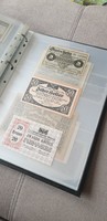 Ausztria Heller, Korona, Schilling bankjegy gyűjtemény 305 db
