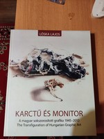 Scratch pin and monitor graphic book by lajos lóska