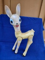 Bambi rubber figure