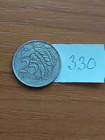 Trinidad and Tobago 25 cents 1975 chaconia flower, copper-nickel 330