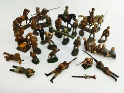 Mindenféle katona kis hadsereg gyűjtemény pl. Elastolin