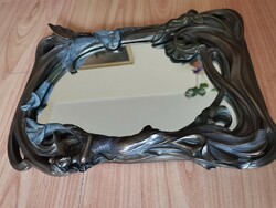 Art Nouveau table mirror