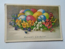 D191210 old postcard - Easter - teacher Margit Nedczky - peaceful