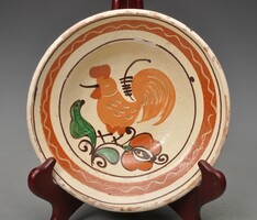 Corundian rooster plate, wall plate