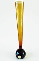 Retro Swedish design glass vase