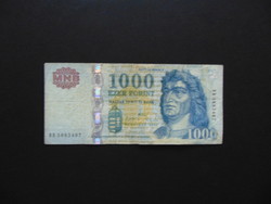 1000 forint 2009 DB  ﻿