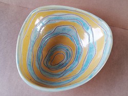 Szilvásy (györgy / margit?) Retro gallery ceramic bowl