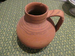 Transdanubian unglazed jug, linen jug