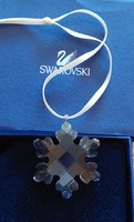 Swarovski crystal snowflake Christmas tree ornament, pendant in original box
