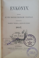IMIT ÉVKÖNYV  -  ZSIDÓ ÉVKÖNY  1897   - JUDAIKA
