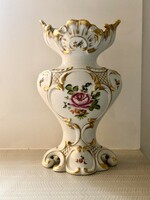 Nagy Barokk Herendi Hibátlan váza virág tartó