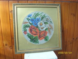 Gobelin field bouquet picture