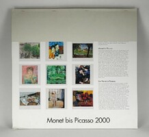 1L281 monet bis picasso calendar 2000