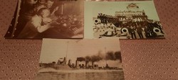 4 pieces of military naval photos