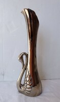 Soliflore fém hattyús váza