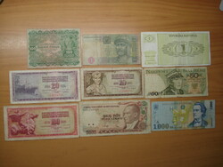 Foreign mixed collection lot 9 pcs