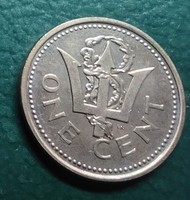 Barbados 2002. 1 Cent