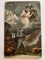 Régi képeslap 1915 katona fotó I. vh. levelezőlap