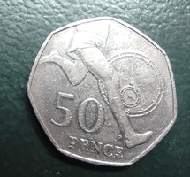 England 2004. 50 Penny
