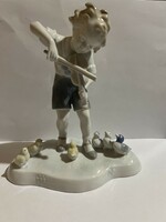 Metzler & Ortloff porcelán figura