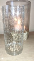 Karcagi fátyolüveg, repesztett üveg pohár pótlásra