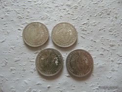 Madonnás ezüst 2 pengő 1929 4 darab LOT !