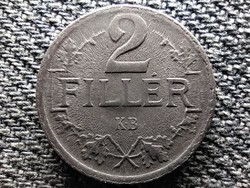 Austro-Hungarian 2 pennies 1917 approx (id47216)