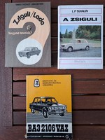 Zsiguli / Lada szakkönyvek 3 db