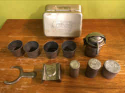 Sport presso metal tourist coffee set, processing company Szeged