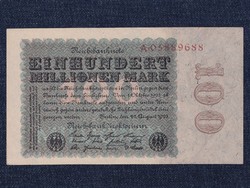 Németország Weimari Köztársaság (1919-1933) 100 millió Márka bankjegy 1923 (id6495)