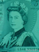 Angol 5 pounds 1971 UNC .