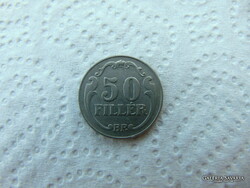 Horthy 50 pennies 1938