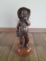 Józsa Lajos gyermek bronz szobra