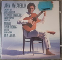 JOHN MCLAUGHLIN : THE MEDITERRANEAN   JAZZ CD