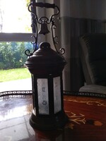 Fantasztikus antik hintó lámpa, kültéri beltéri lámpa / Múzeális /