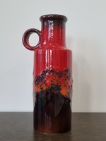 Scheurich német fat lava kerámia váza-gyűjtői darab /401-28 formaszámmal (28 cm)