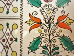 Painted pattern, tulip decorative tiles