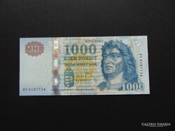 1000 forint 2011 DA Hajtatlan nagyon szép bankjegy !