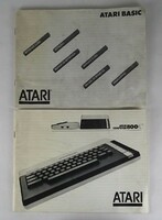 1L398 atari 800xl - basic game machine game console description 2 pieces 1983/1984