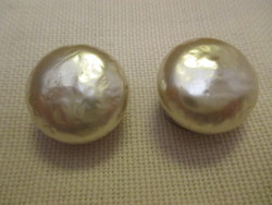 Classic pearl earrings, ear clip - à la coco chanel