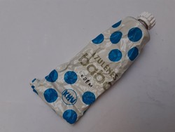 Retro khv azulene baby cream in old blue polka dot cream tube