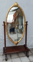 Restaurált antik álló, vagy szabó tükör